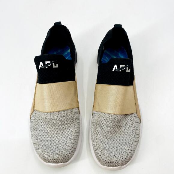 APL Techloom Bliss silver and black sneakers - Picture 2 of 7